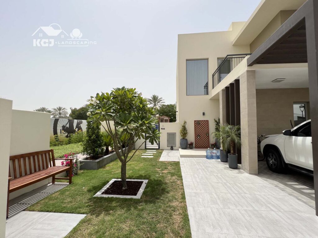 landscaping Dubai villa