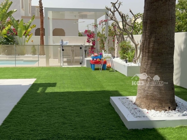 Artificial grass installation Springs 3