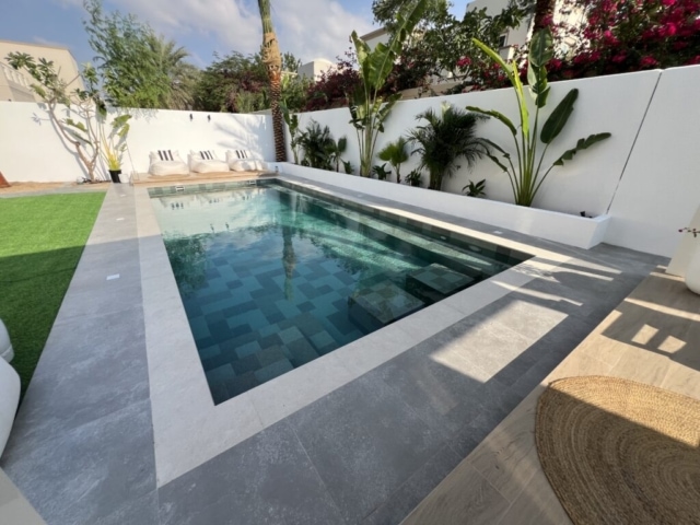 pool for villa
